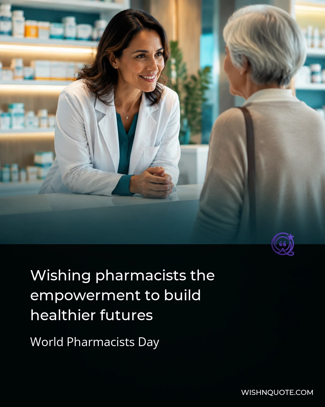 Wishing pharmacists the empowerment to build healthier futures