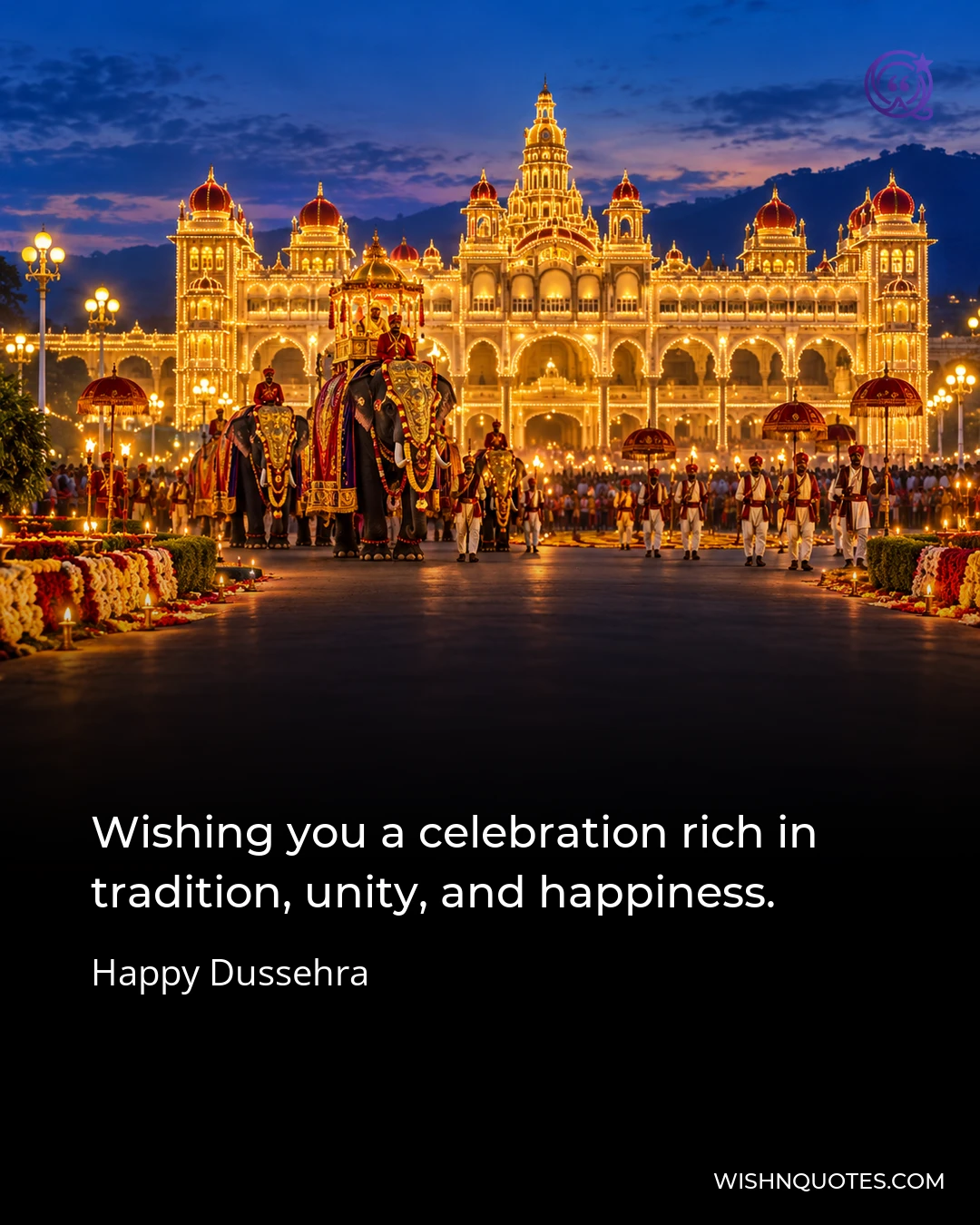 Wishing you a celebration rich in tradition, unity, and happiness.