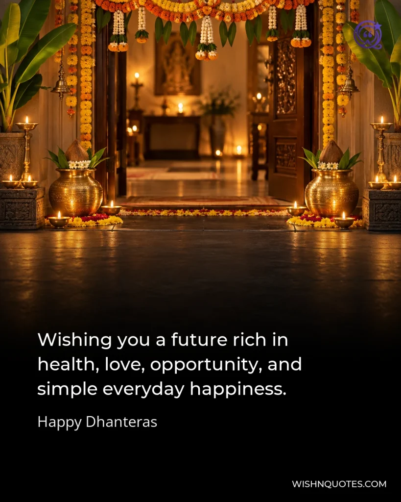 Wishing you a future rich in health, love, opportunity, and simple everyday happiness.