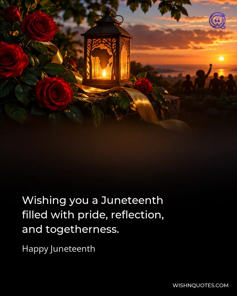 Wishing you a Juneteenth filled with pride, reflection, and togetherness.