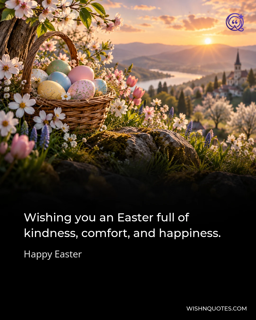 Wishing you an Easter full of kindness, comfort, and happiness.