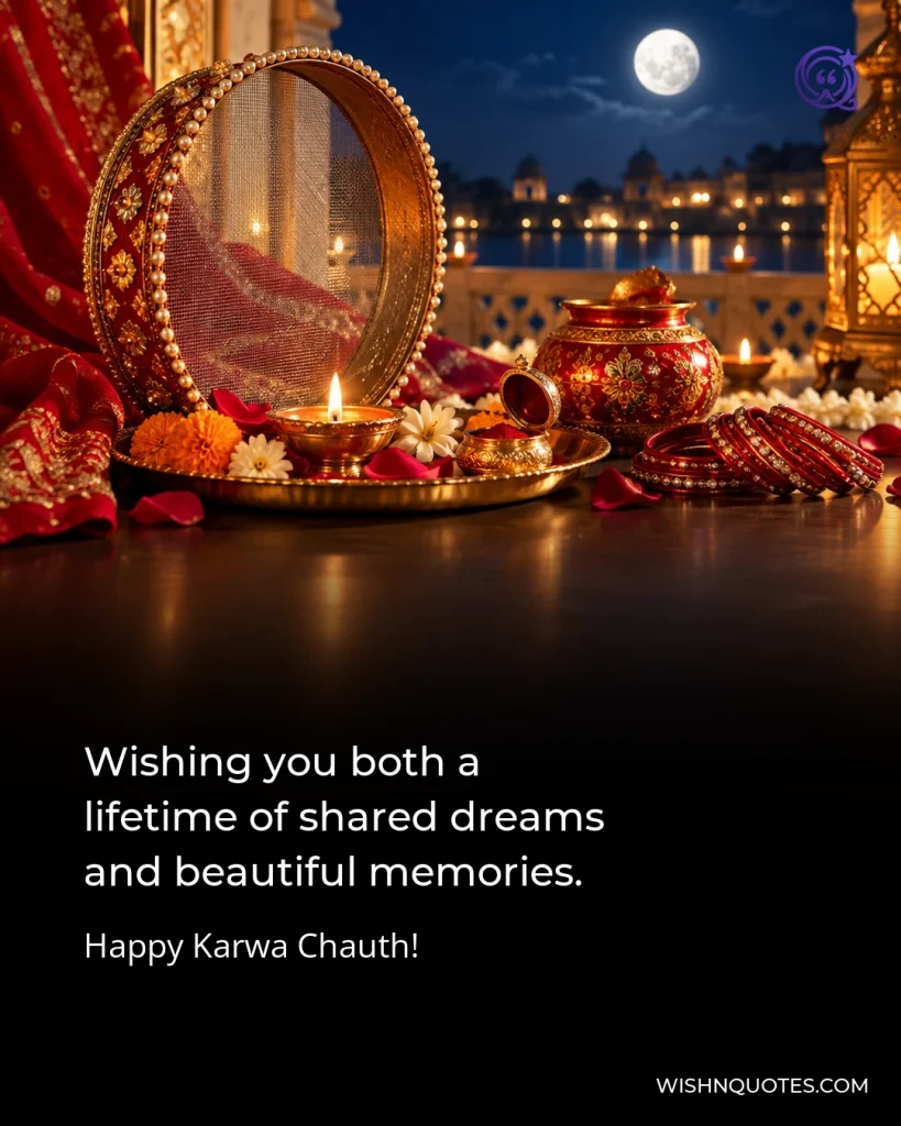Wishing you both a lifetime of shared dreams and beautiful memories.