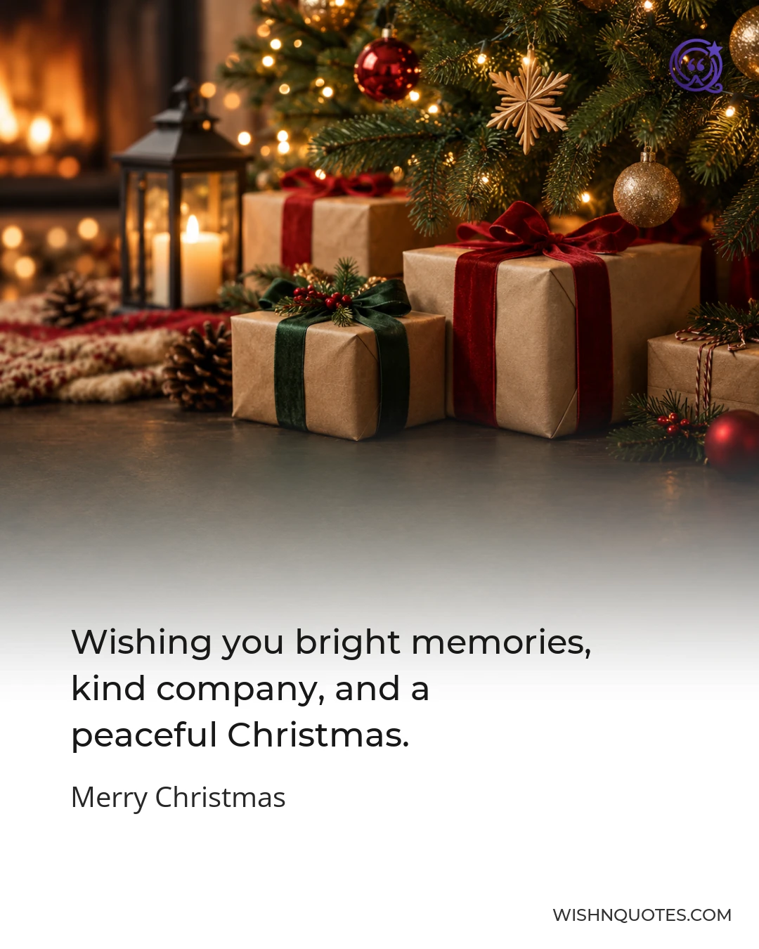 Wishing you bright memories, kind company, and a peaceful Christmas.
