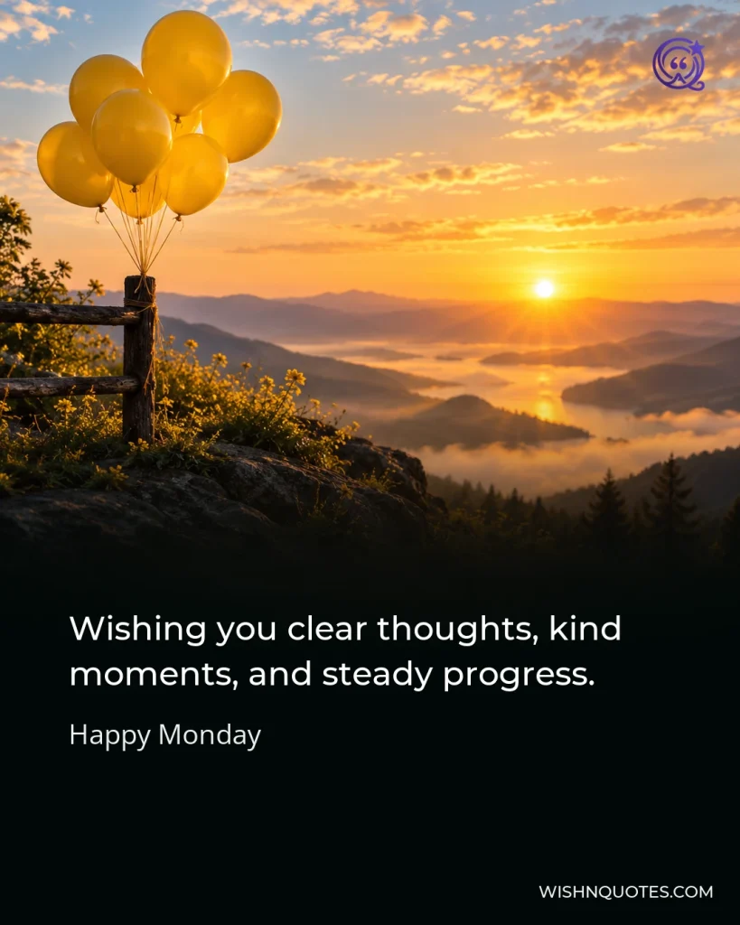 Wishing you clear thoughts, kind moments, and steady progress.