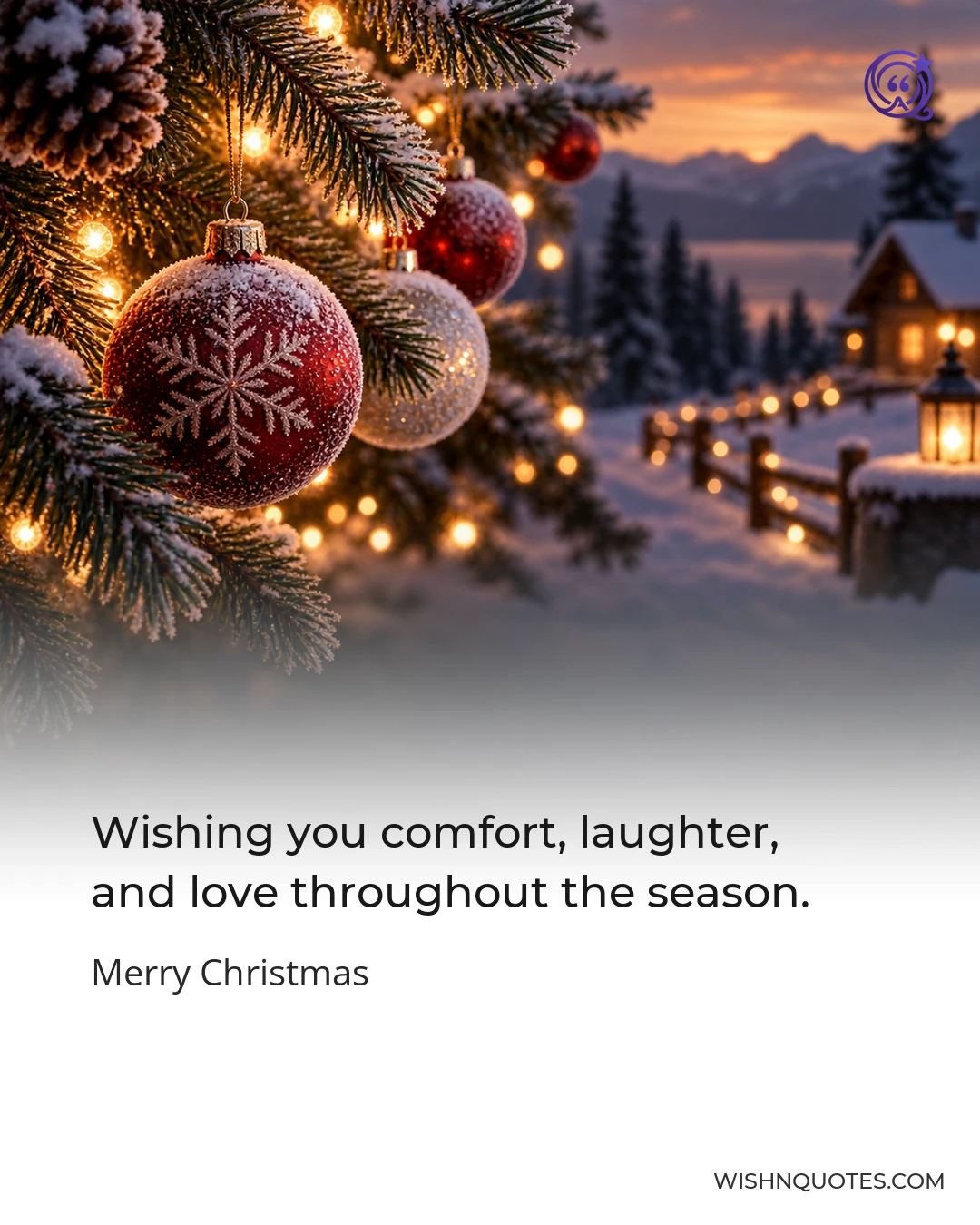 Wishing you comfort, laughter, and love throughout the season.