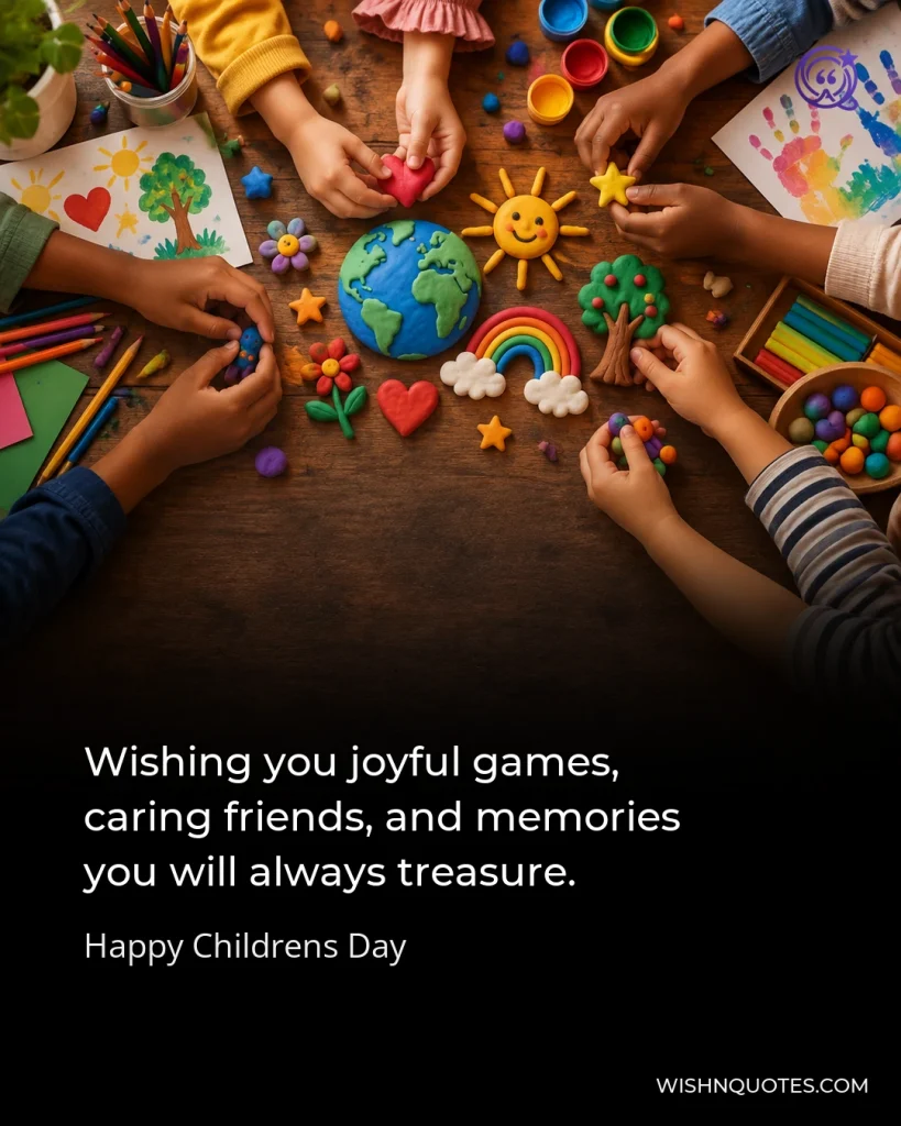 Wishing you joyful games, caring friends, and memories you will always treasure.
