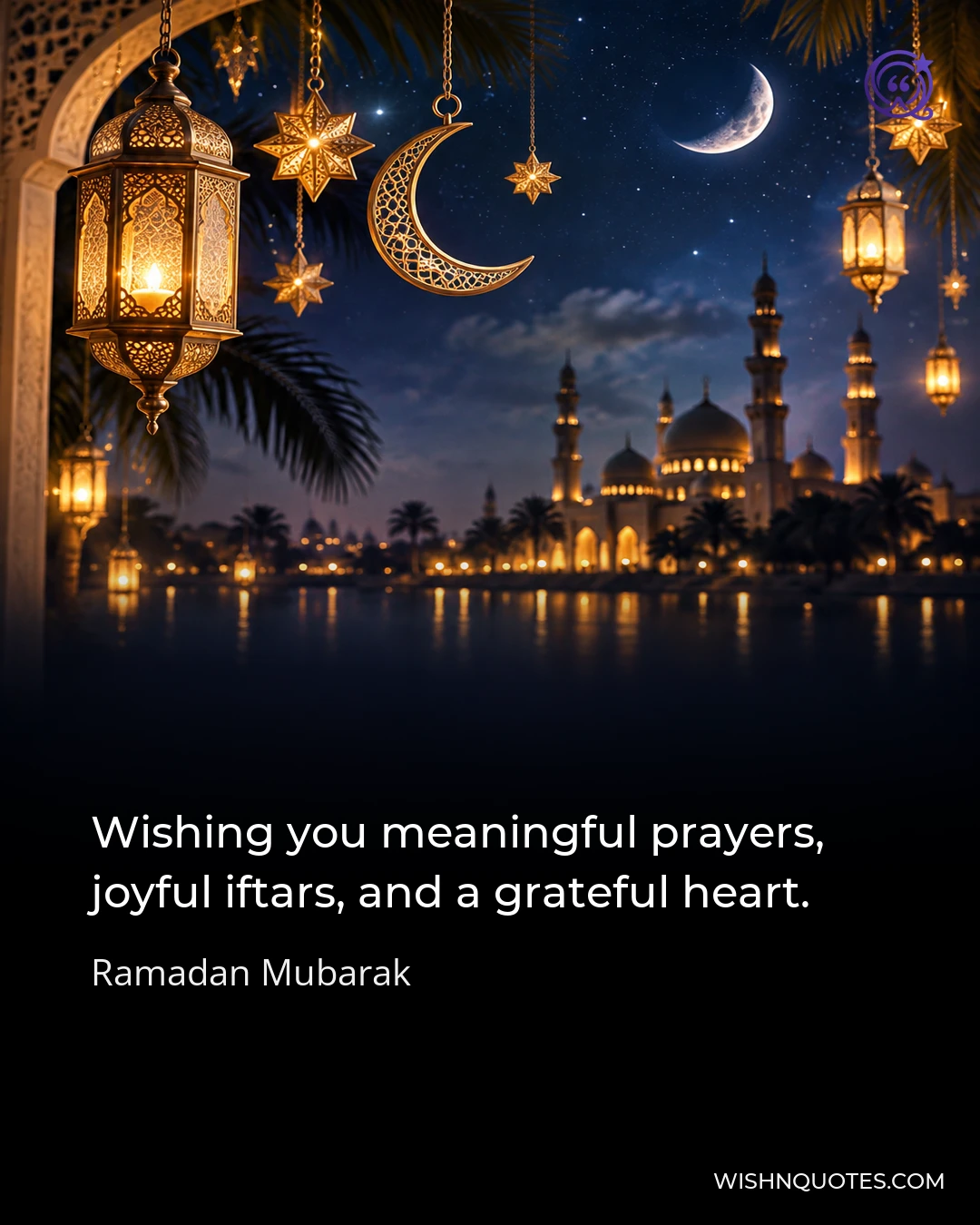 Wishing you meaningful prayers, joyful iftars, and a grateful heart.
