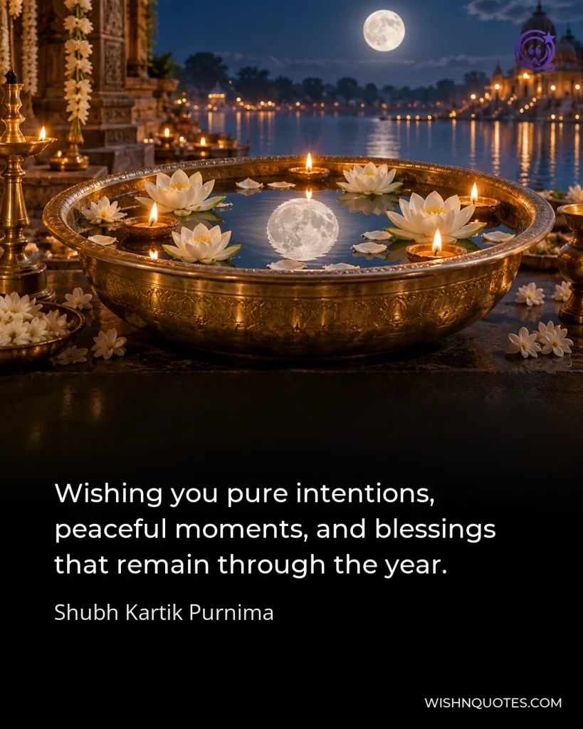 Wishing you pure intentions, peaceful moments, and blessings that remain through the year.