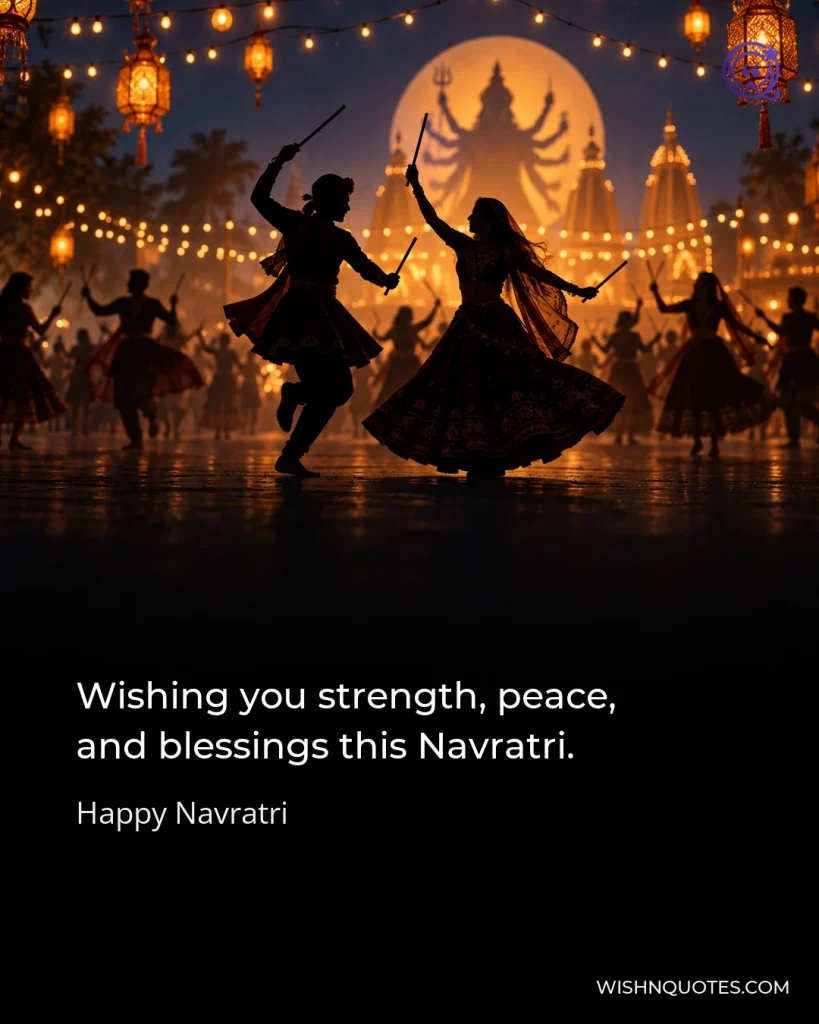 Wishing you strength, peace, and blessings this Navratri.