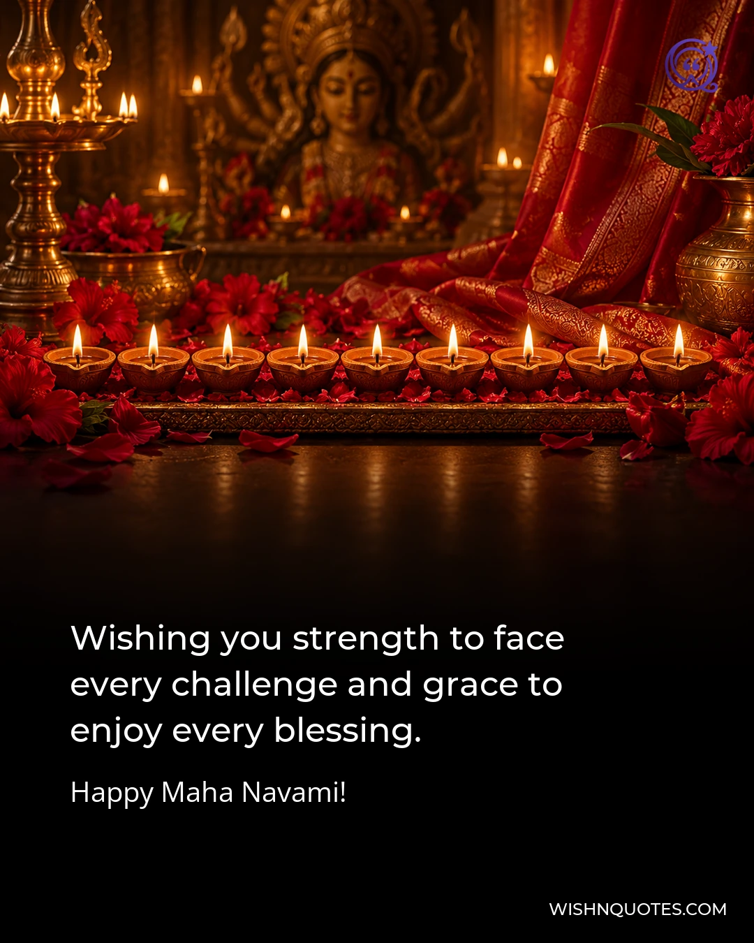 Wishing you strength to face every challenge and grace to enjoy every blessing.