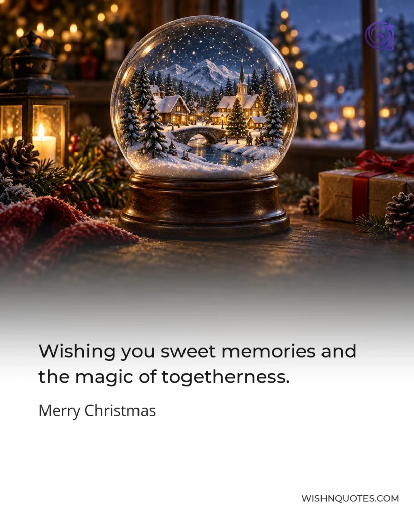 Wishing you sweet memories and the magic of togetherness.
