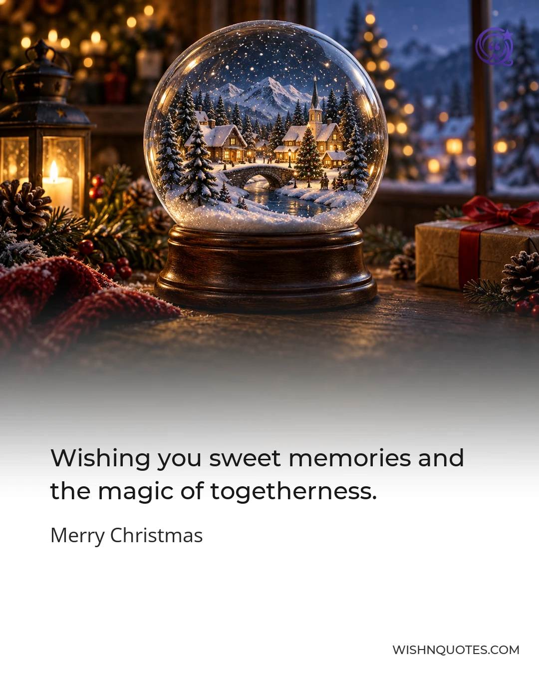 Wishing you sweet memories and the magic of togetherness.