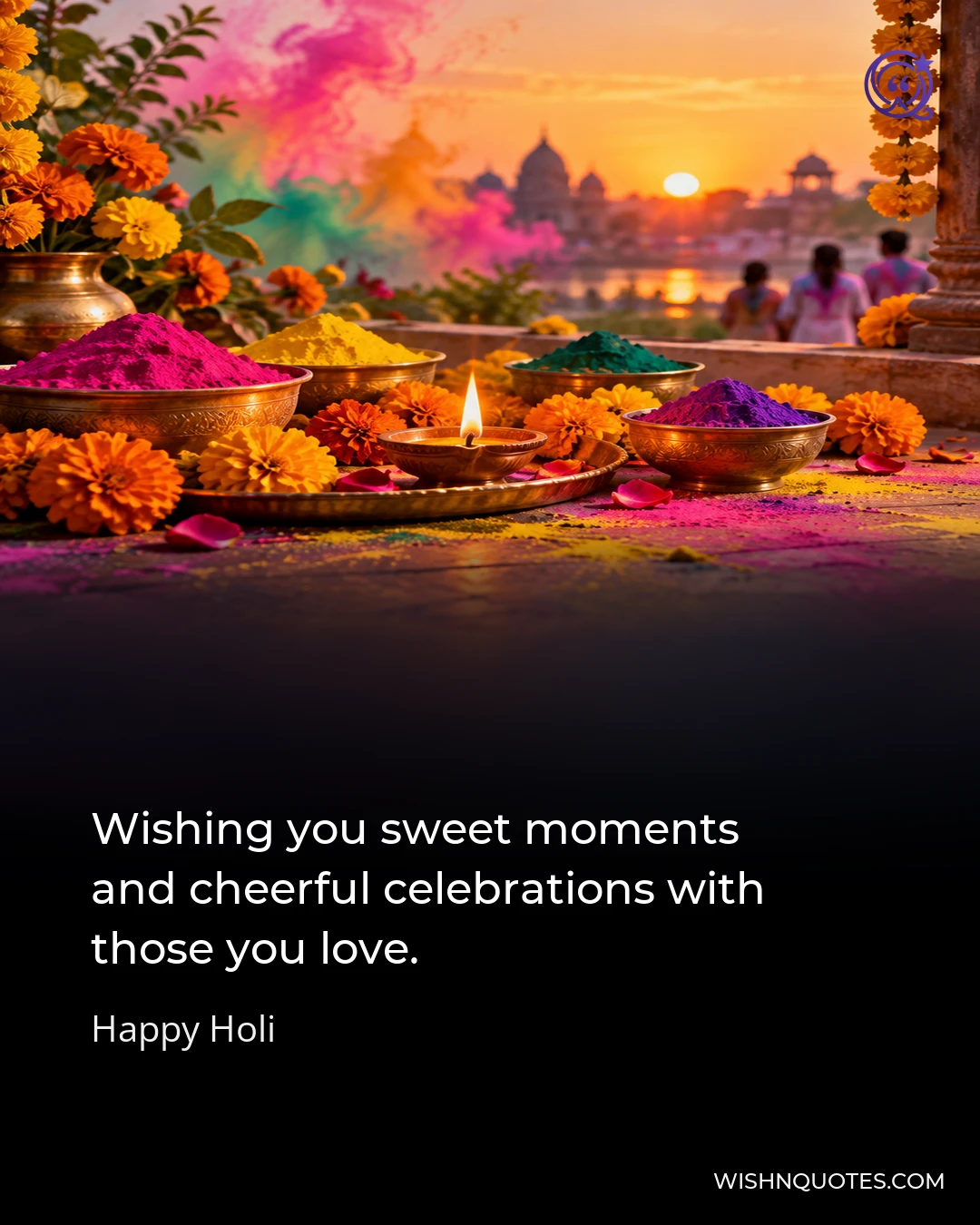 Wishing you sweet moments and cheerful celebrations with those you love.