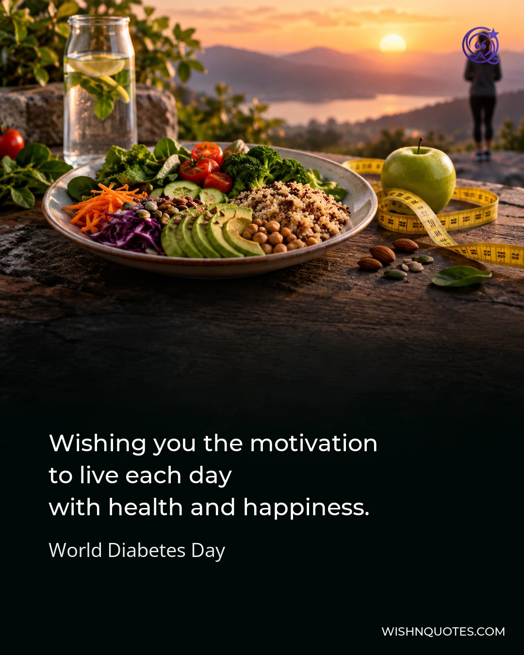 Wishing you the motivation to live each day with health and happiness.