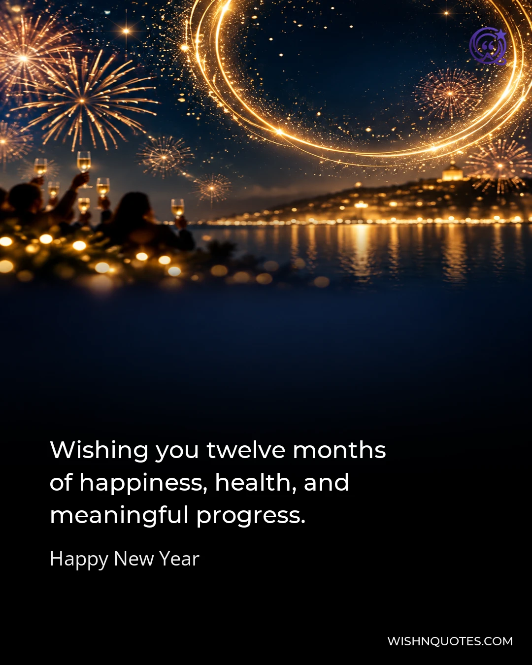 Wishing you twelve months of happiness, health, and meaningful progress.