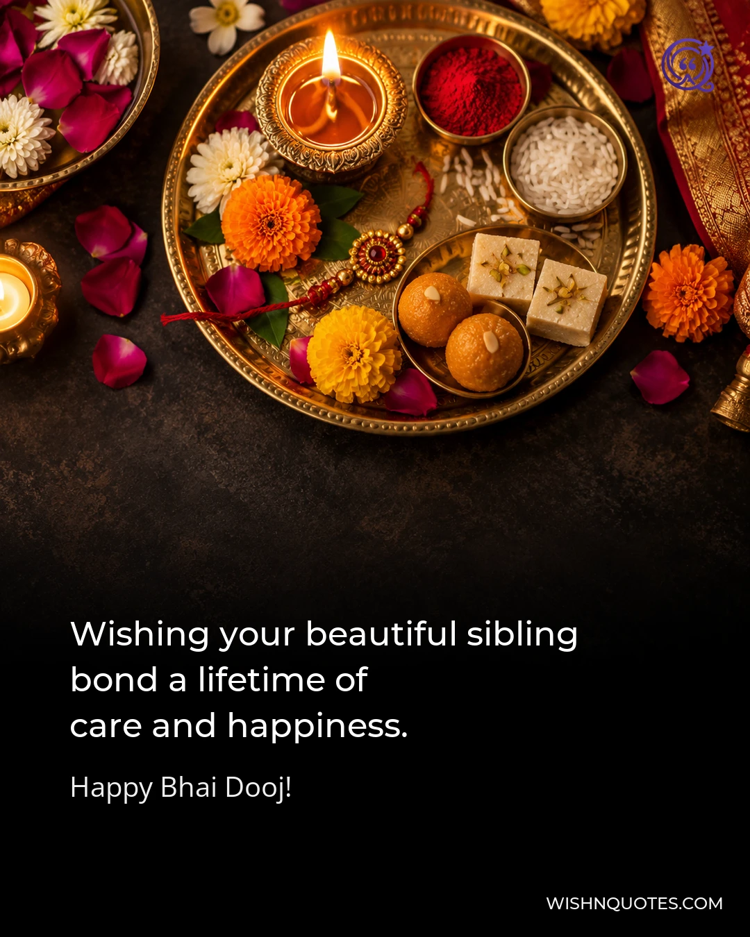 Wishing your beautiful sibling bond a lifetime of care and happiness.