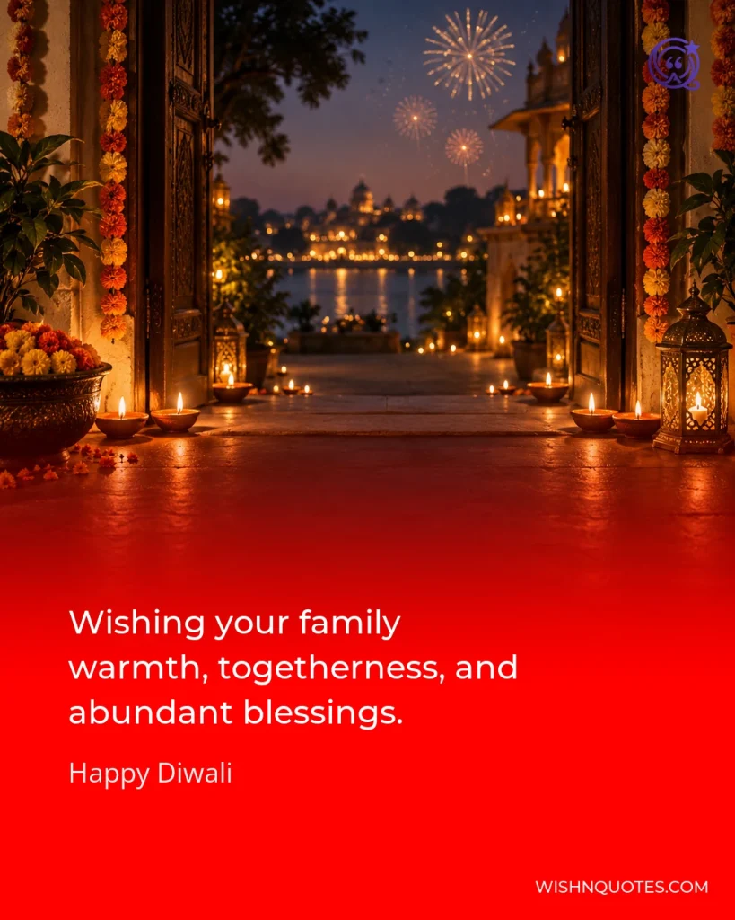 Wishing your family warmth, togetherness, and abundant blessings.