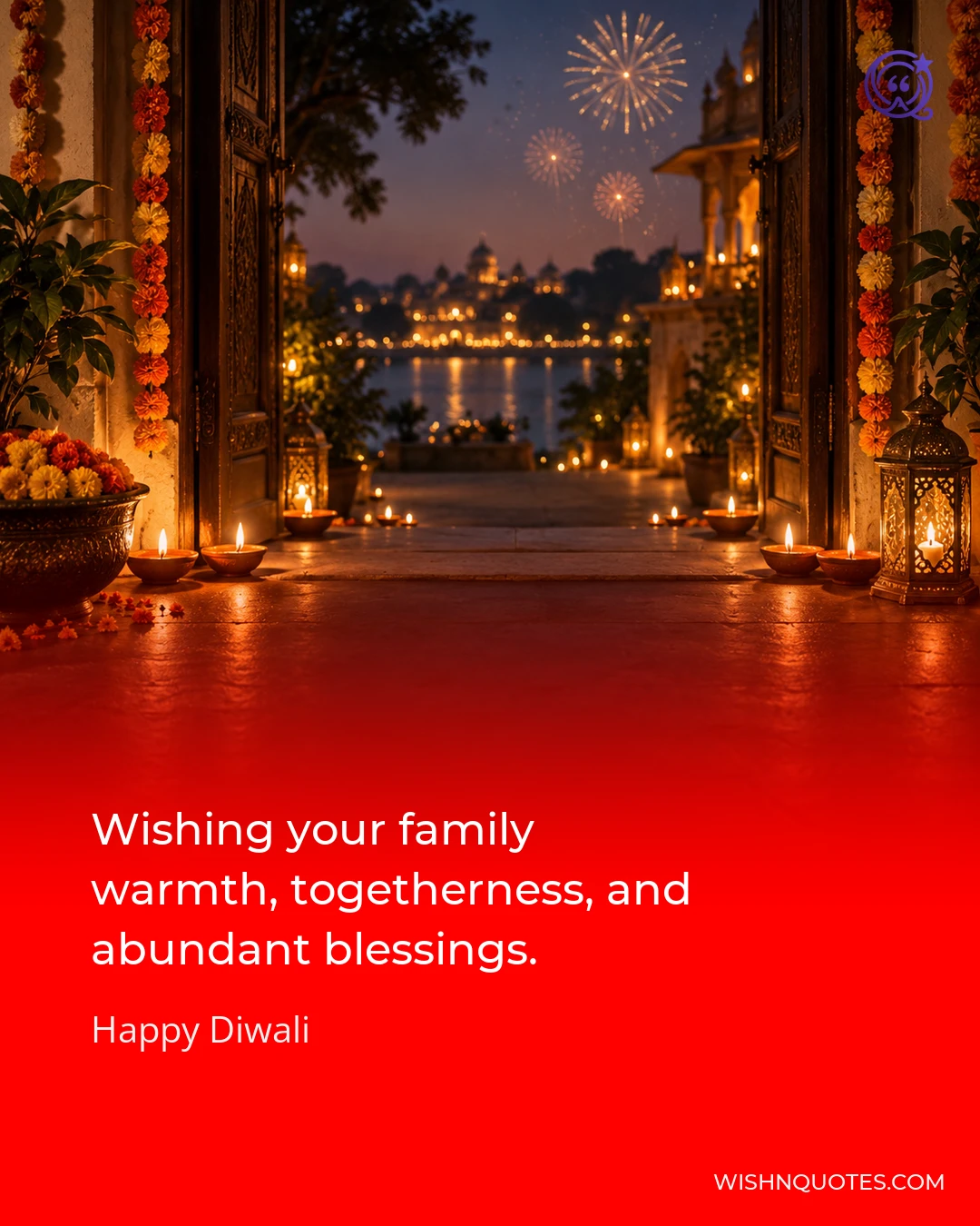 Wishing your family warmth, togetherness, and abundant blessings.