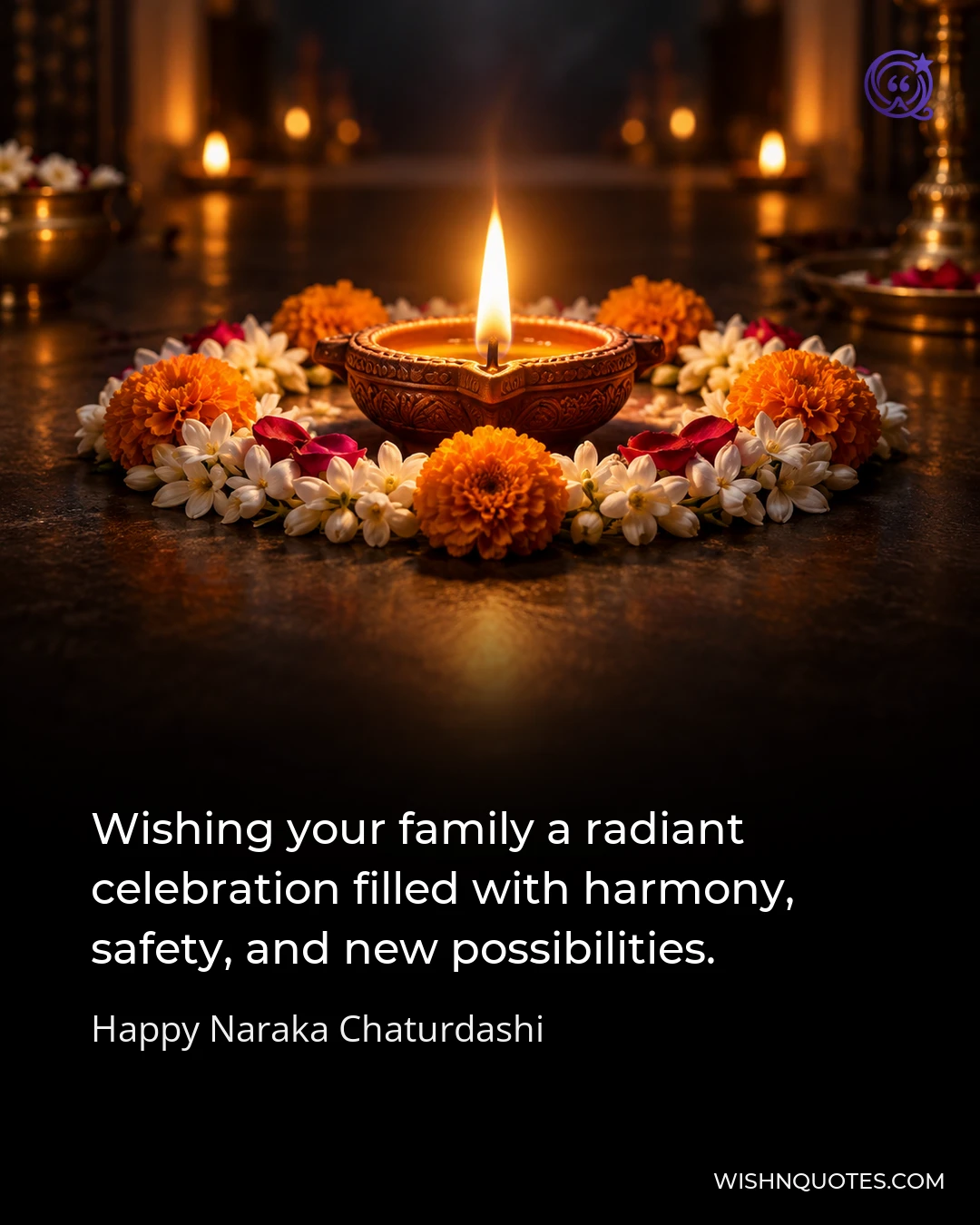 Wishing your family a radiant celebration filled with harmony, safety, and new possibilities.