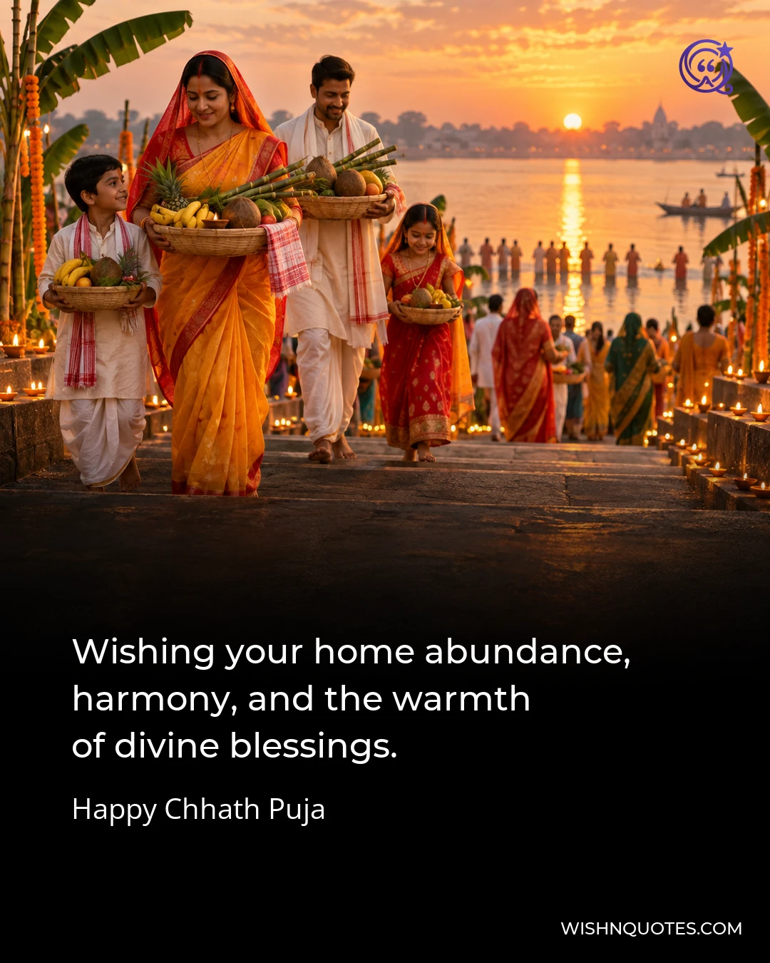 Wishing your home abundance, harmony, and the warmth of divine blessings.