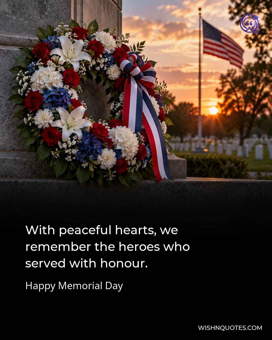 With peaceful hearts, we remember the heroes who served with honour.