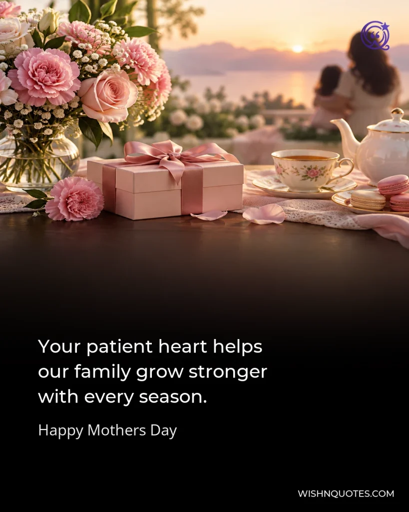 Your patient heart helps our family grow stronger with every season.