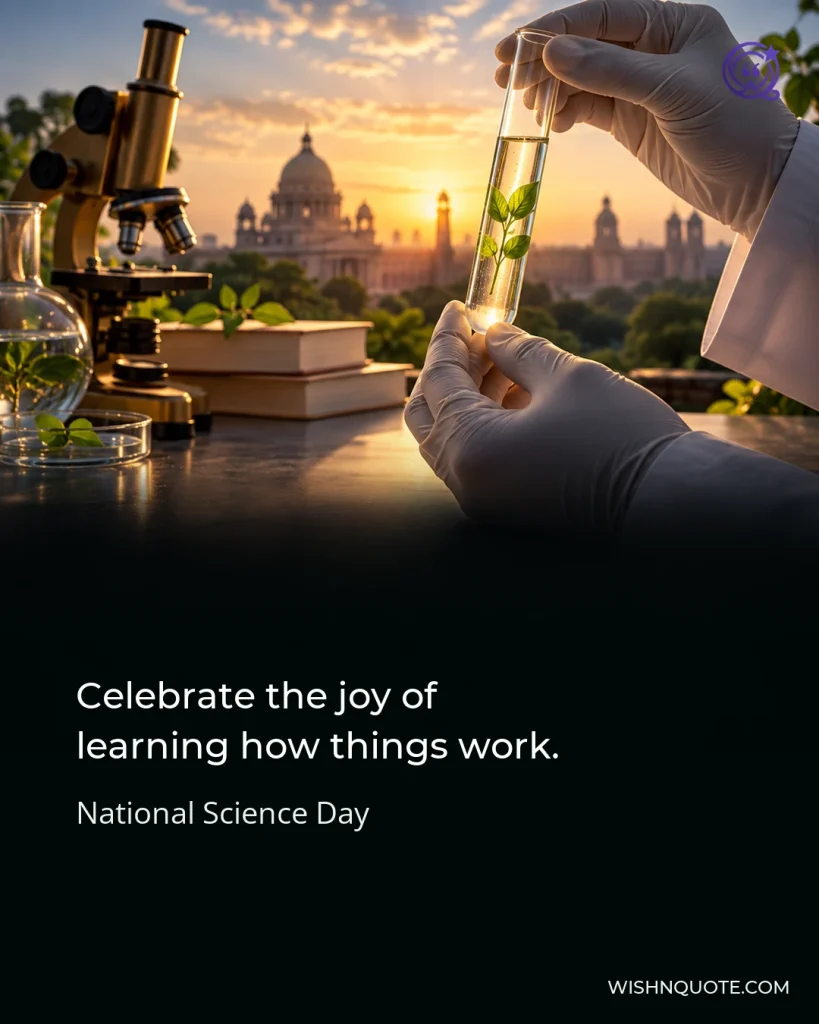 Celebrate the joy of learning how things work.
