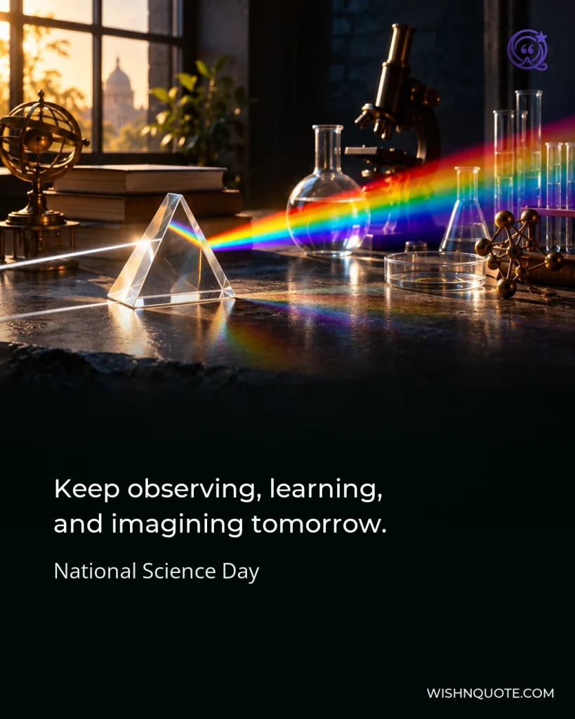Keep observing, learning, and imagining tomorrow.