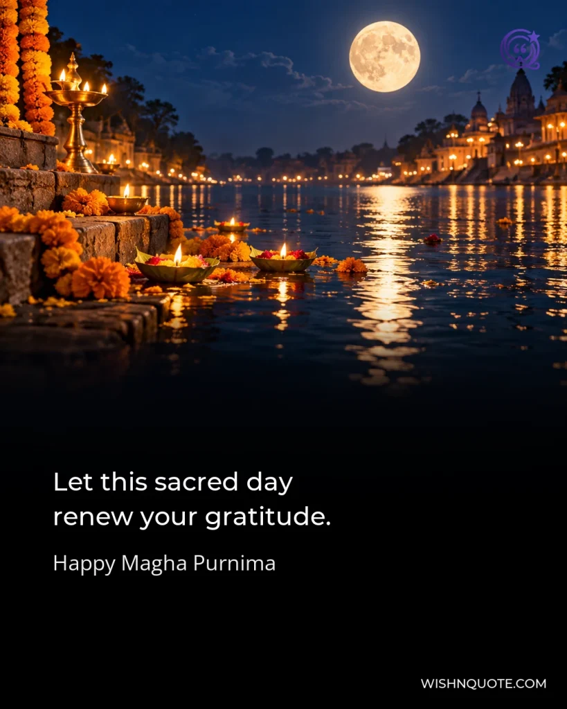 Let this sacred day renew your gratitude.