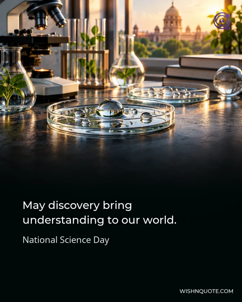 May discovery bring understanding to our world.