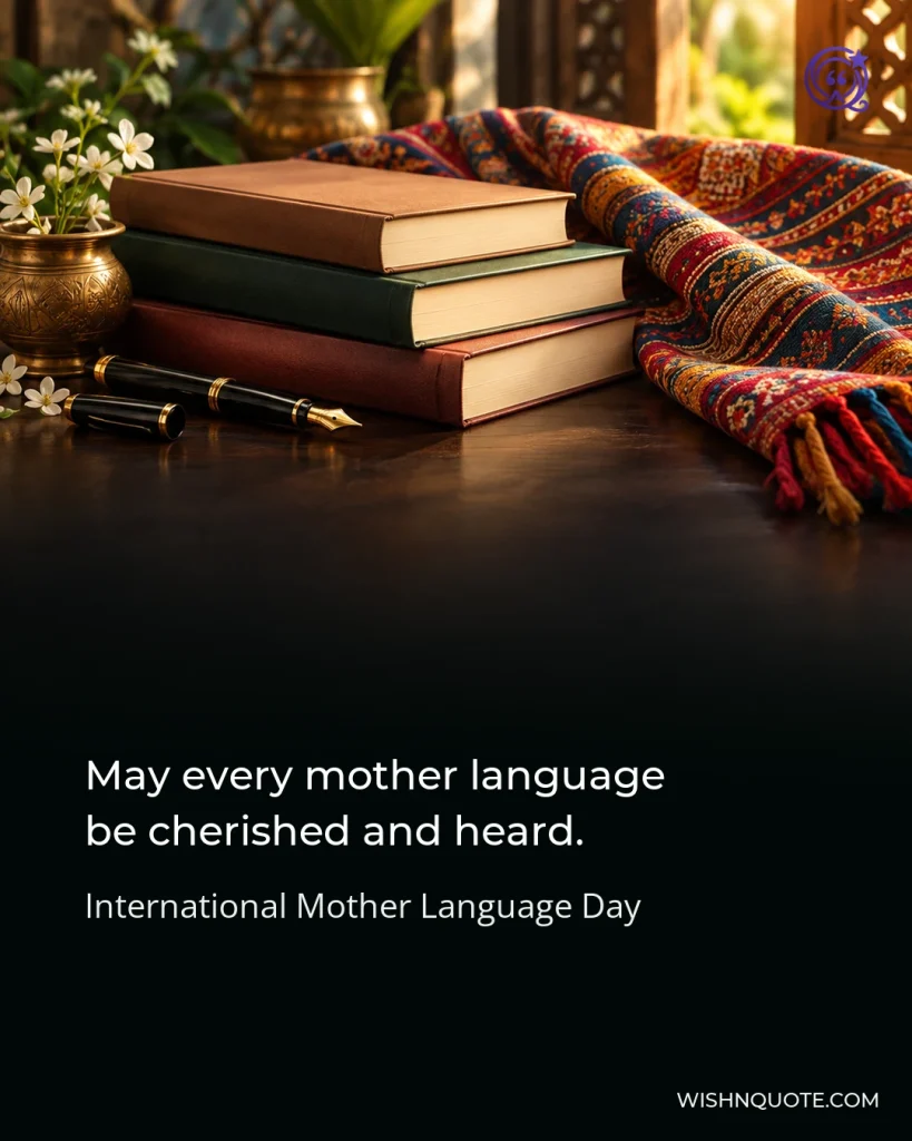 May every mother language be cherished and heard.