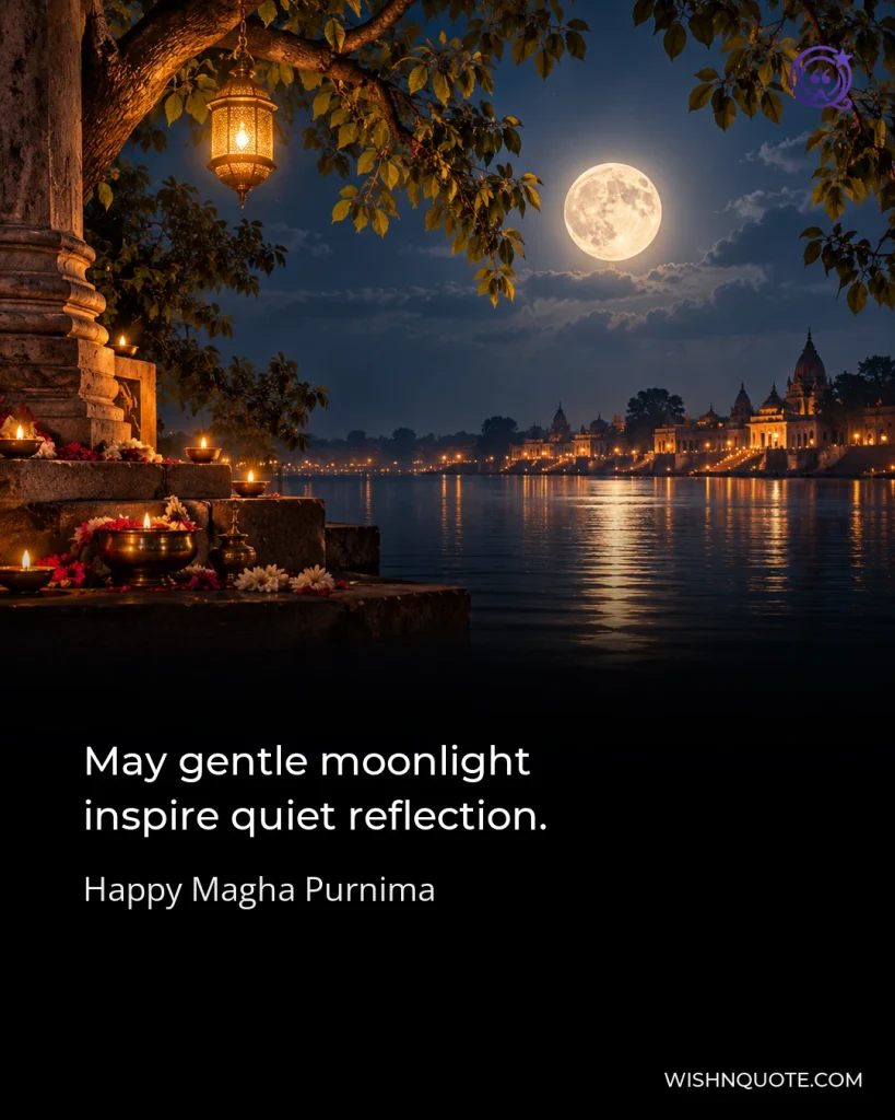 May gentle moonlight inspire quiet reflection.