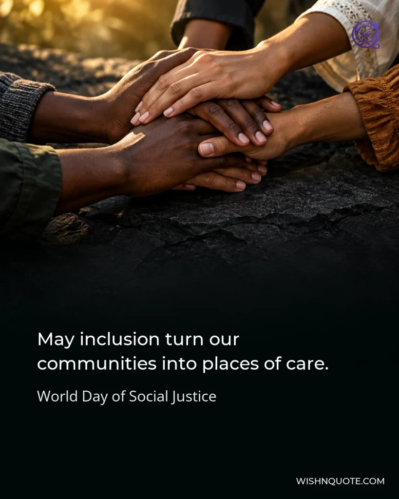 May inclusion turn our communities into places of care.