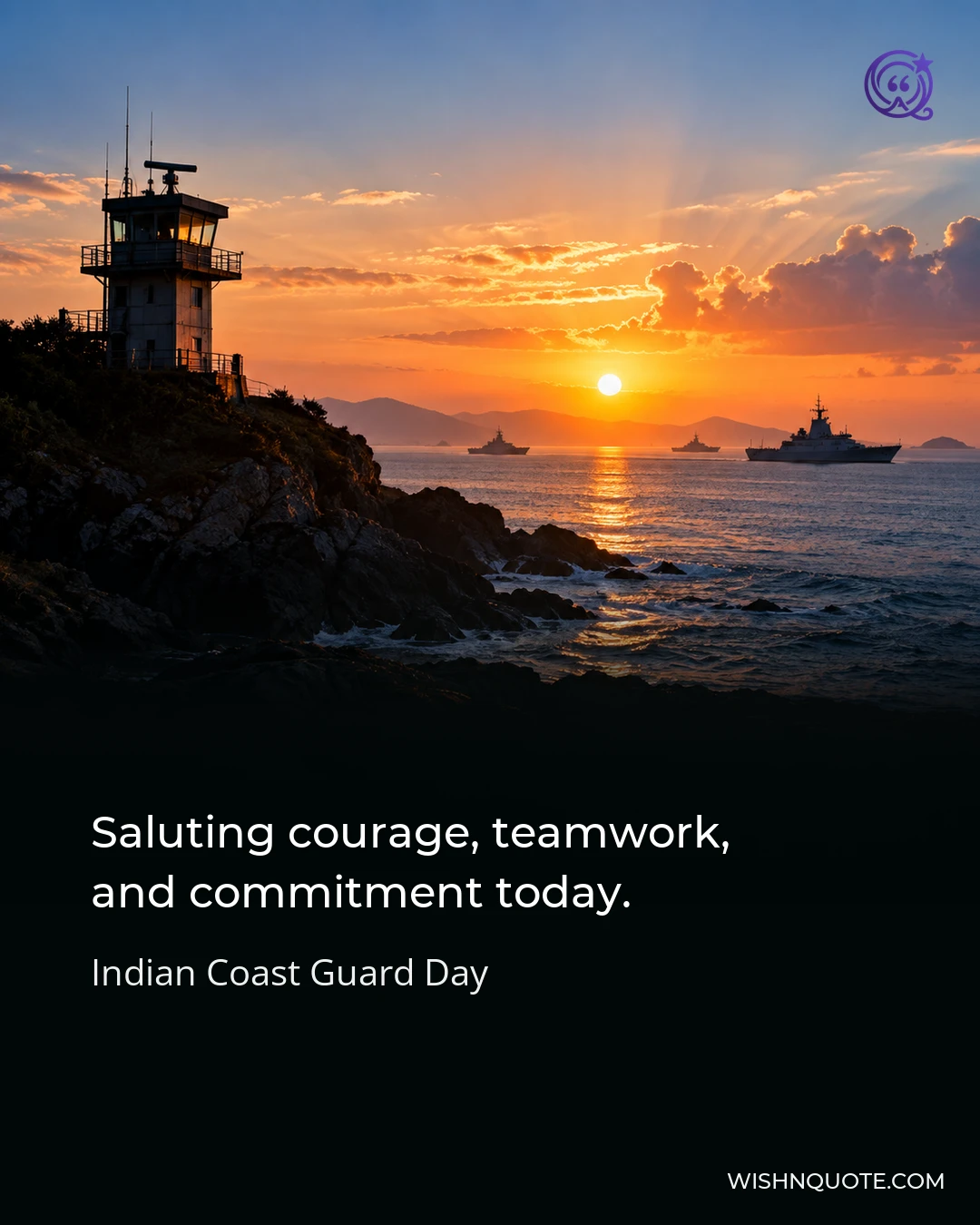 Saluting courage, teamwork, and commitment today.