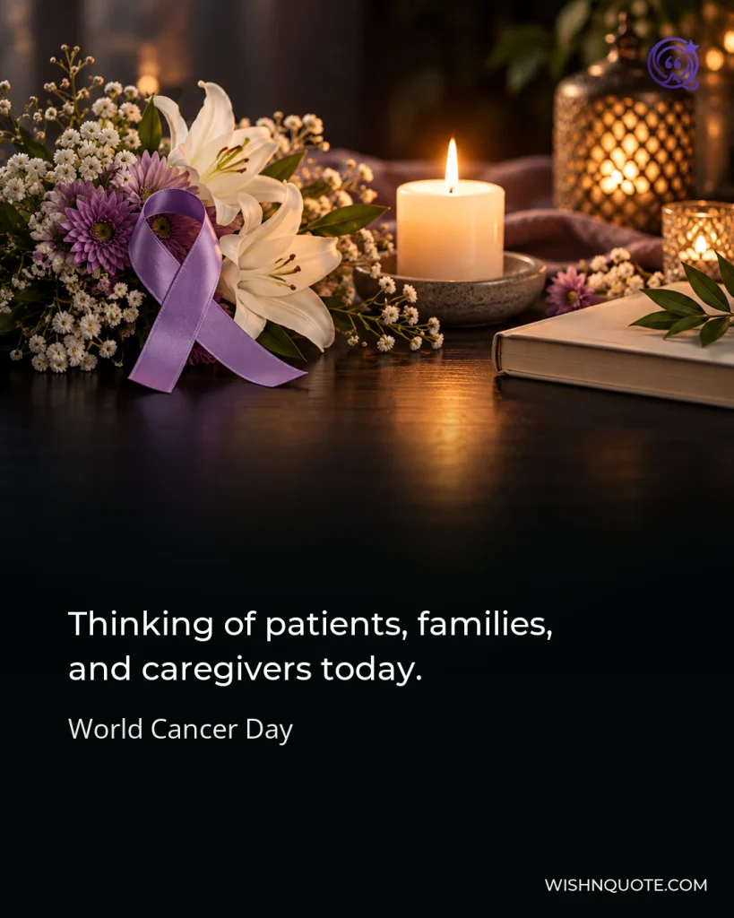 Thinking of patients, families, and caregivers today.