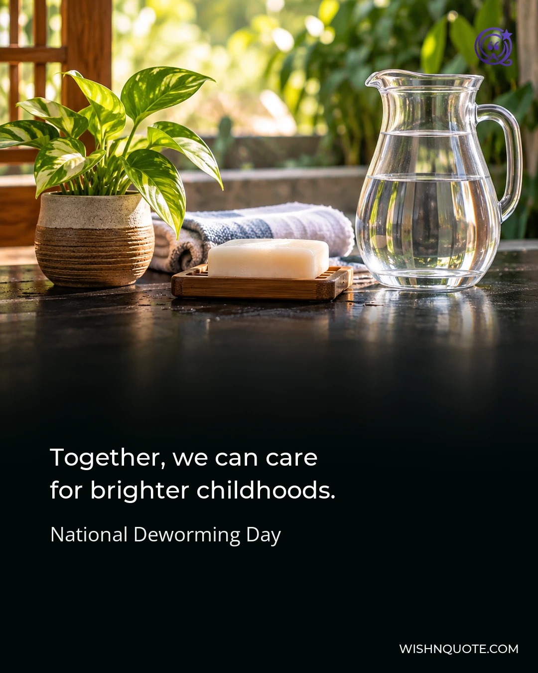 Together, we can care for brighter childhoods.