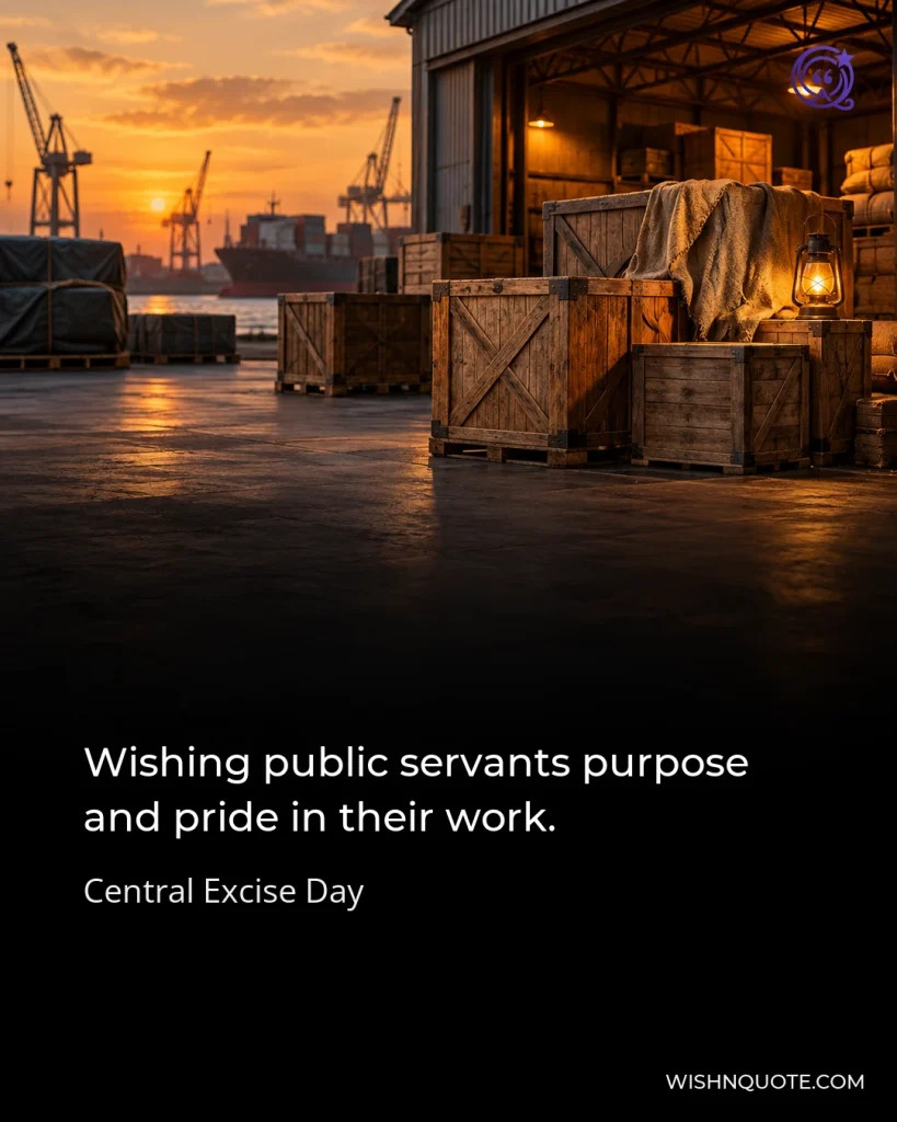 Wishing public servants purpose and pride in their work.