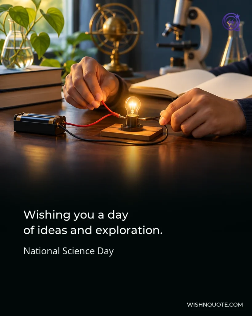 Wishing you a day of ideas and exploration.
