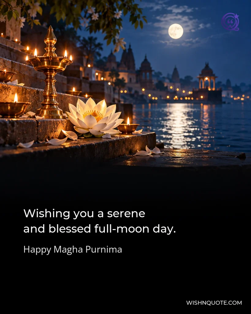 Wishing you a serene and blessed full-moon day.