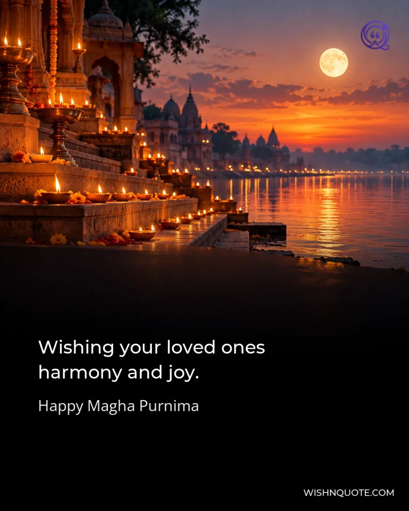 Wishing your loved ones harmony and joy.
